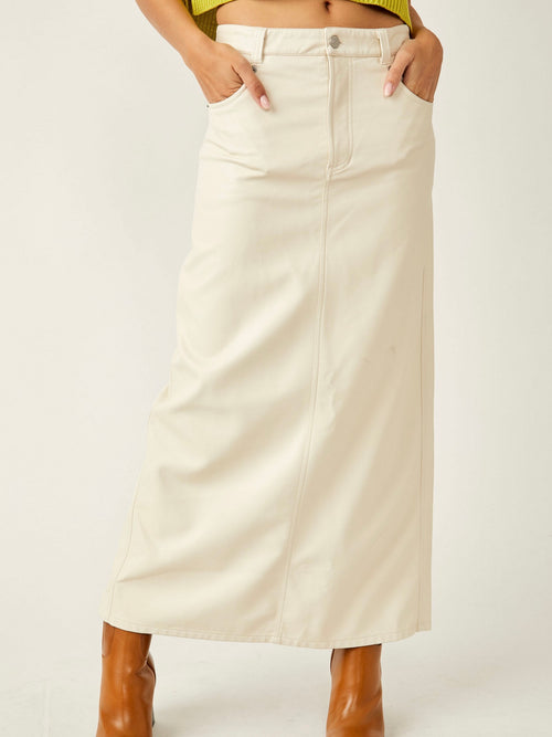 City Slicker Vegan Maxi in Nilla Cream