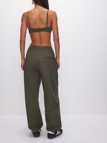 Parachute Pant in Fatigues
