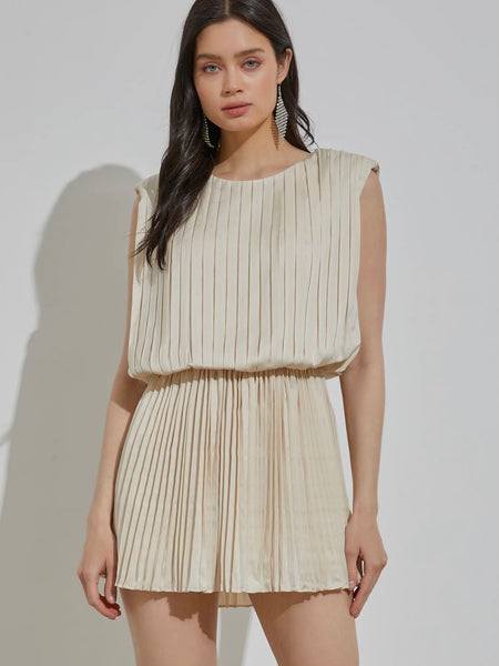 A Time To Stripe Short in Brown