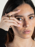 Leopard Face to Face Ring