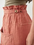 Topanga Cuff Shorts in Spice Route