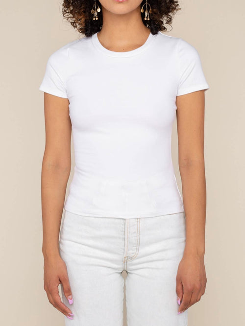 Classic Baby Tee in White