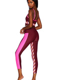 Checkered Leggings in Sangria Checkers