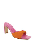 Pine Two Tone Heel