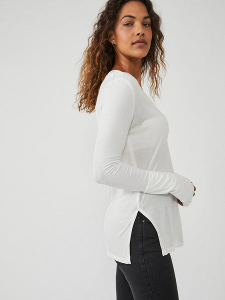 Fresh & Clean Tee in Ivory