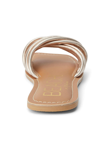 Gale Metallic Slide in Gold