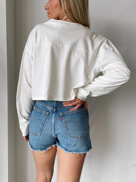 Crop Football Tee Since 1873