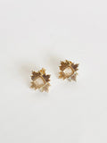 North Star Studs in Moonstone
