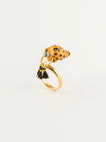 10th Anniversary Leopard Ring