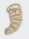 Satin Wrapped Hair Towel in Champagne