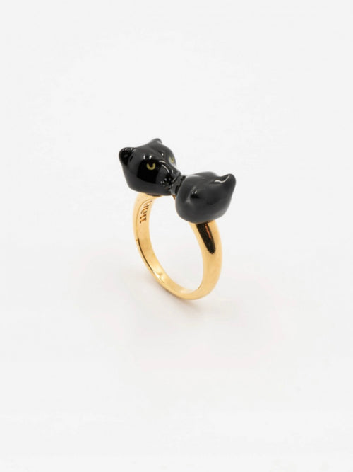 Black Panther Face to Face Ring