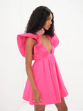 Clementine Mini Dress in Pink