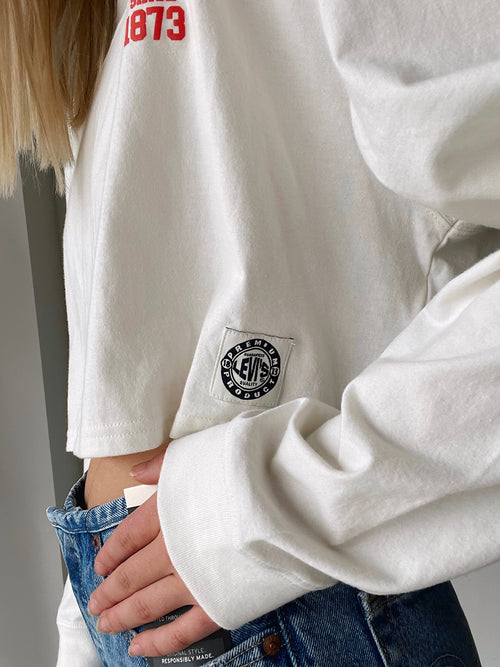 Crop Football Tee Since 1873