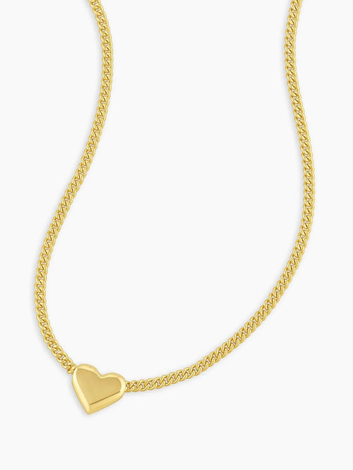 Lou Heart Charm Necklace