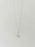 Lucky Star Pendant Necklace in Silver