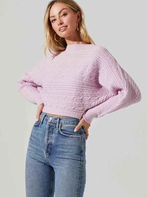 Mariana Sweater in Light Pink