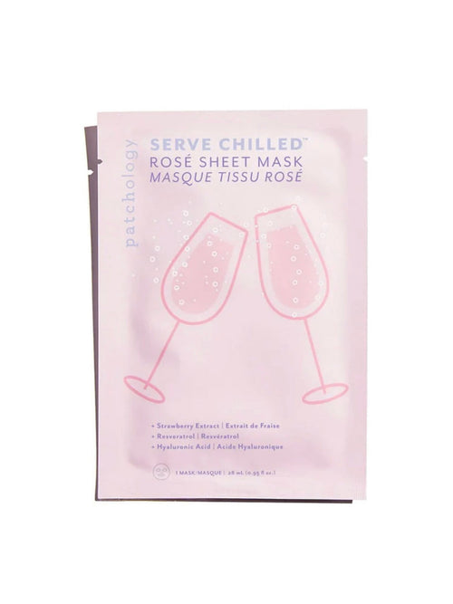 Serve Chilled Rose Sheet Mask 4 Pack