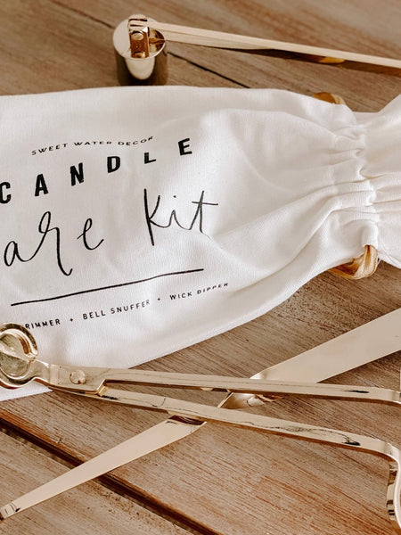 Candle Care Kit in Gold