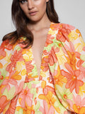 Alicia Romper in Riviera Printemps