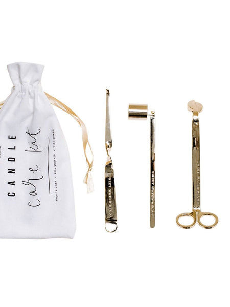 Candle Care Kit in Gold
