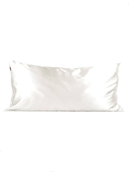 King Satin Pillowcase in Ivory