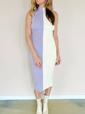 Andrea Two Tone Knit Dress