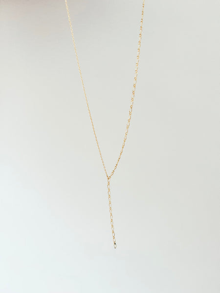 Dainty Y Chain Necklace