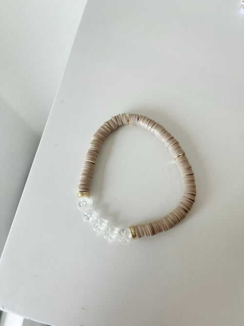 Mother's Day Bracelet in Nude/Gammy