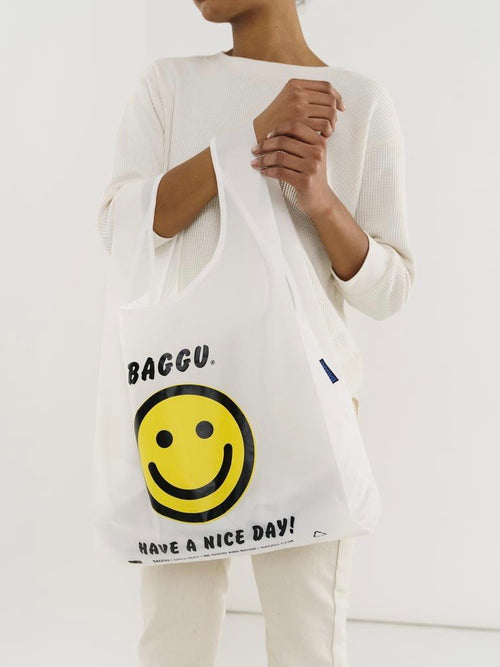 Standard Baggu Bag in Thank You Smiley