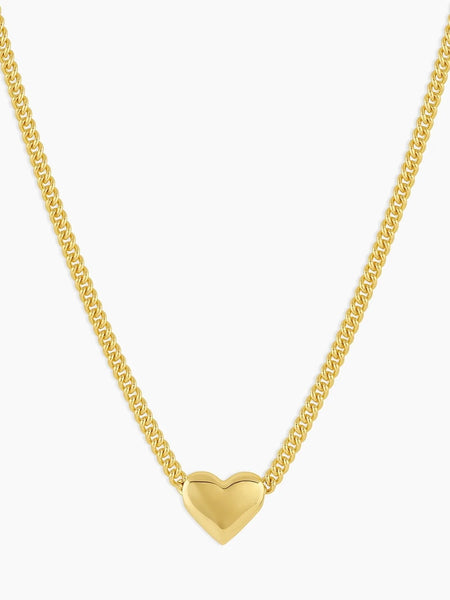 Lou Heart Charm Necklace