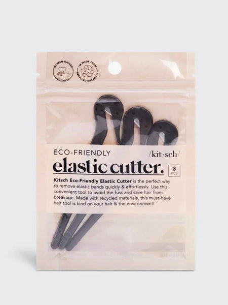 Eco-Friendly Elastic Cutters 3pc Set in Black