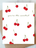 Sweet Cherries Love Card