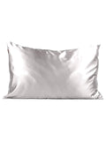 Standard Satin Pillowcase in Silver