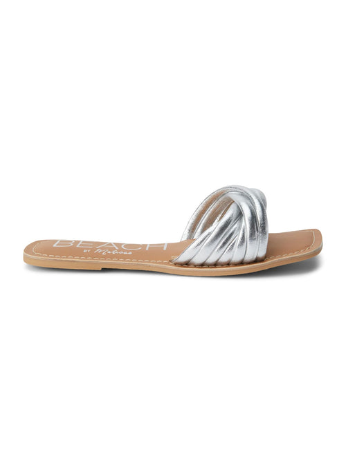 Gale Metallic Slide in Silver